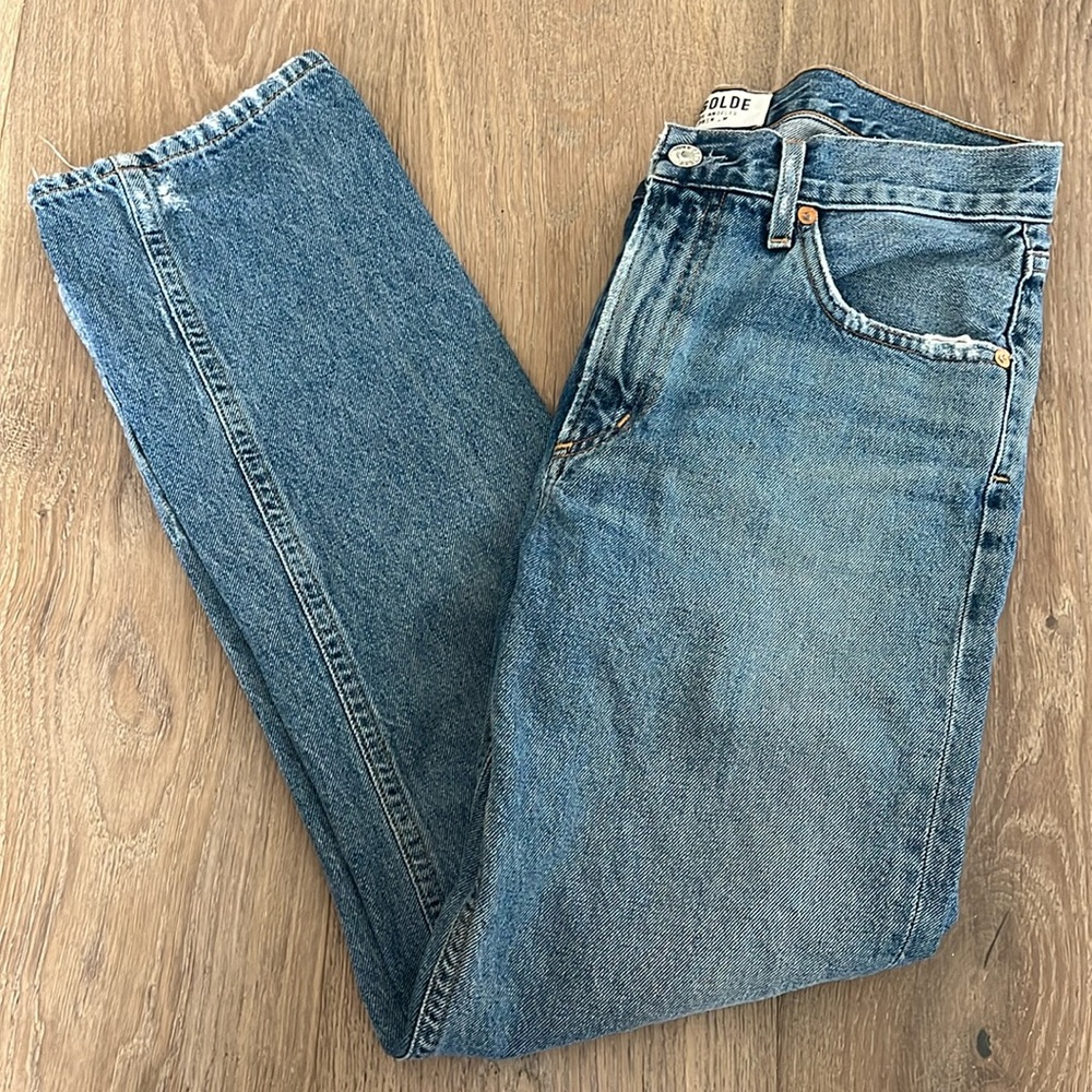 Agolde straight leg jeans